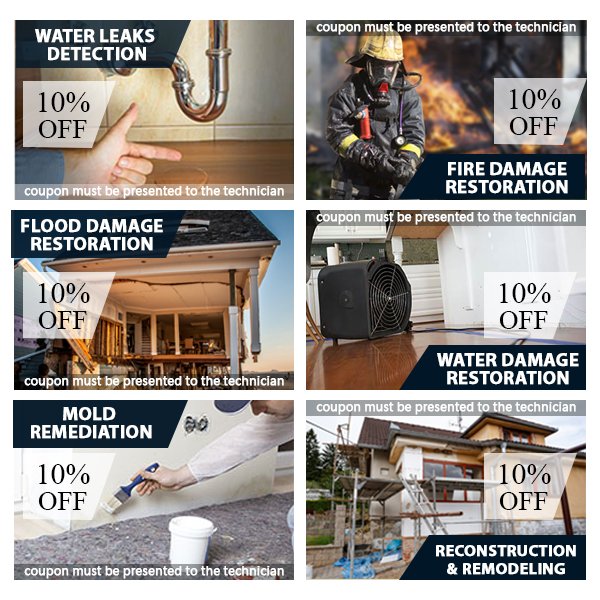 Boca Raton Emergency Restoration Coupons